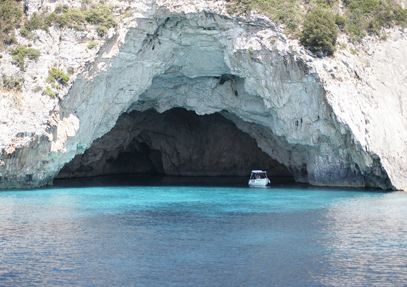 Paxos Blue Cave