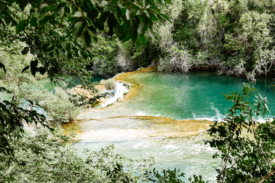 Kroatien: Nationalpark Krka & Plitvicer Seen.