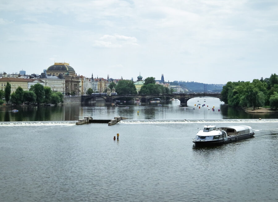 Sehenswürdigkeiten in Prag Moldau