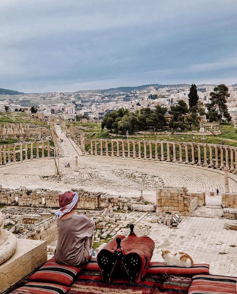 Jerash die Römerstadt